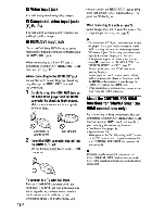 Предварительный просмотр 12 страницы Sony DVP-NS710H Operating Instructions Manual