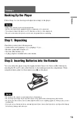 Preview for 15 page of Sony DVP NS725P - Progressive-Scan DVD/CD Player Operating Instructions Manual