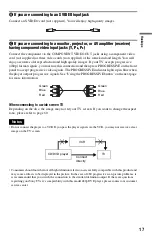 Preview for 17 page of Sony DVP NS725P - Progressive-Scan DVD/CD Player Operating Instructions Manual