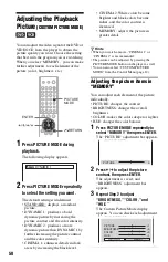 Preview for 50 page of Sony DVP NS725P - Progressive-Scan DVD/CD Player Operating Instructions Manual