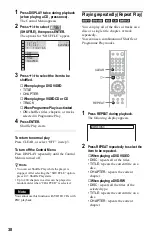 Предварительный просмотр 38 страницы Sony DVP-NS730P Operating Instructions Manual