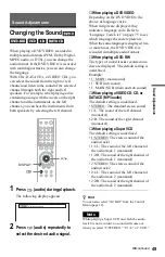 Предварительный просмотр 49 страницы Sony DVP-NS730P Operating Instructions Manual