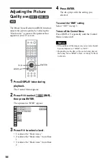 Предварительный просмотр 54 страницы Sony DVP-NS730P Operating Instructions Manual