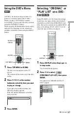 Preview for 37 page of Sony DVP-NS775V Operating Instructions Manual