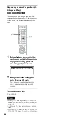 Preview for 44 page of Sony DVP-NS775V Operating Instructions Manual