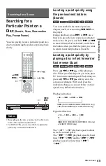 Preview for 45 page of Sony DVP-NS775V Operating Instructions Manual