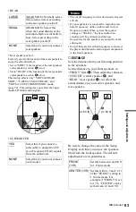 Preview for 83 page of Sony DVP-NS775V Operating Instructions Manual