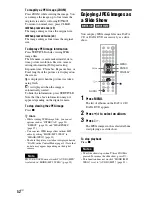 Preview for 52 page of Sony DVP-NS77H/B - Cd/dvd Player. Color Operating Instructions Manual