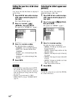 Preview for 54 page of Sony DVP-NS77H/B - Cd/dvd Player. Color Operating Instructions Manual