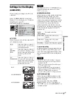 Preview for 57 page of Sony DVP-NS77H/B - Cd/dvd Player. Color Operating Instructions Manual