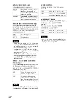 Preview for 60 page of Sony DVP-NS77H/B - Cd/dvd Player. Color Operating Instructions Manual