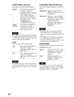 Preview for 62 page of Sony DVP-NS77H/B - Cd/dvd Player. Color Operating Instructions Manual