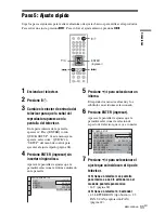 Preview for 81 page of Sony DVP-NS77H/B - Cd/dvd Player. Color Operating Instructions Manual