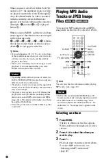 Предварительный просмотр 48 страницы Sony DVP-NS78H Operating Instructions Manual