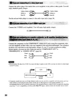 Preview for 22 page of Sony DVP-NS900V - Sacd/dvd Player Operating Instructions Manual