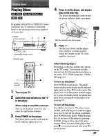 Preview for 37 page of Sony DVP-NS900V - Sacd/dvd Player Operating Instructions Manual