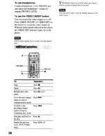 Preview for 38 page of Sony DVP-NS900V - Sacd/dvd Player Operating Instructions Manual