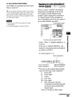 Preview for 59 page of Sony DVP-NS900V - Sacd/dvd Player Operating Instructions Manual