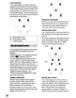 Preview for 62 page of Sony DVP-NS900V - Sacd/dvd Player Operating Instructions Manual