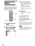 Preview for 66 page of Sony DVP-NS900V - Sacd/dvd Player Operating Instructions Manual