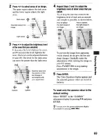 Preview for 69 page of Sony DVP-NS900V - Sacd/dvd Player Operating Instructions Manual