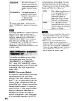 Preview for 84 page of Sony DVP-NS900V - Sacd/dvd Player Operating Instructions Manual