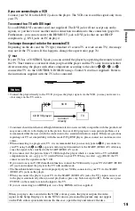 Preview for 19 page of Sony DVP-NS9100ES - Cd/dvd Player Operating Instructions Manual