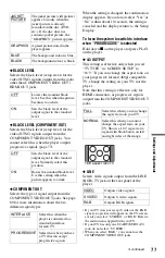 Preview for 77 page of Sony DVP-NS9100ES - Cd/dvd Player Operating Instructions Manual