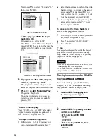 Preview for 34 page of Sony DVP-NS92V Operating Instructions Manual