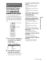 Preview for 41 page of Sony DVP-NS92V Operating Instructions Manual