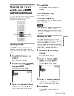 Preview for 55 page of Sony DVP-NS92V Operating Instructions Manual