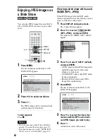 Preview for 62 page of Sony DVP-NS92V Operating Instructions Manual