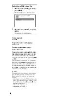 Preview for 66 page of Sony DVP-NS92V Operating Instructions Manual