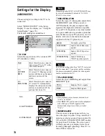 Preview for 74 page of Sony DVP-NS92V Operating Instructions Manual