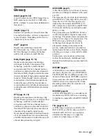 Preview for 87 page of Sony DVP-NS92V Operating Instructions Manual