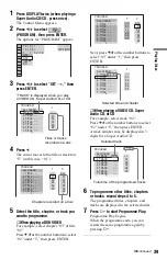 Предварительный просмотр 39 страницы Sony DVP-NS930V Operating Instructions Manual