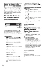 Предварительный просмотр 44 страницы Sony DVP-NS930V Operating Instructions Manual