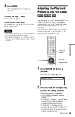 Предварительный просмотр 59 страницы Sony DVP-NS930V Operating Instructions Manual