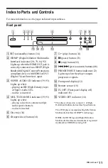 Предварительный просмотр 11 страницы Sony DVP-NS975V Operating Instructions Manual