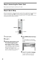 Предварительный просмотр 30 страницы Sony DVP-NS975V Operating Instructions Manual