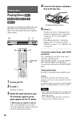 Предварительный просмотр 34 страницы Sony DVP-NS975V Operating Instructions Manual