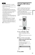 Предварительный просмотр 37 страницы Sony DVP-NS975V Operating Instructions Manual