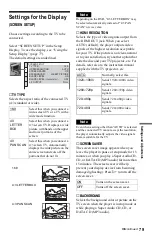 Предварительный просмотр 79 страницы Sony DVP-NS975V Operating Instructions Manual