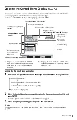 Preview for 13 page of Sony DVP-NS999ES - Es Dvd Player Operating Instructions Manual