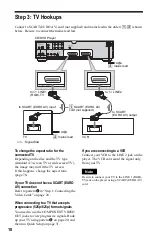 Preview for 18 page of Sony DVP-NS999ES - Es Dvd Player Operating Instructions Manual