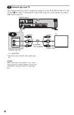 Предварительный просмотр 26 страницы Sony DVP-NS999ES - Es Dvd Player Operating Instructions Manual