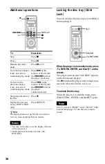 Preview for 36 page of Sony DVP-NS999ES - Es Dvd Player Operating Instructions Manual