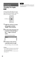 Preview for 60 page of Sony DVP-NS999ES - Es Dvd Player Operating Instructions Manual