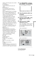 Preview for 63 page of Sony DVP-NS999ES - Es Dvd Player Operating Instructions Manual