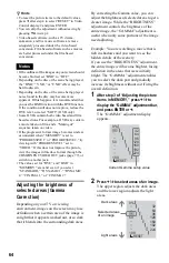 Preview for 64 page of Sony DVP-NS999ES - Es Dvd Player Operating Instructions Manual